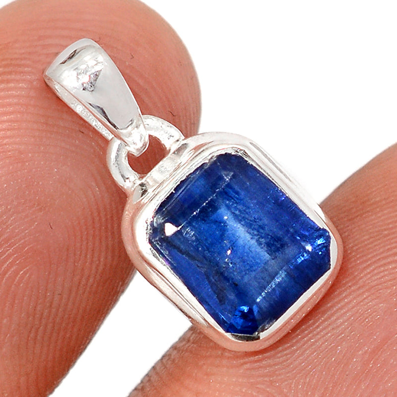 0.7" Kyanite Faceted Pendants - KYFP650