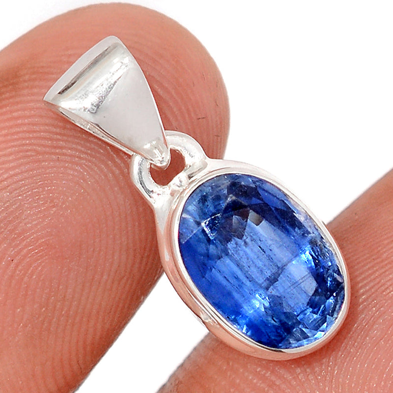 0.8" Kyanite Faceted Pendants - KYFP653