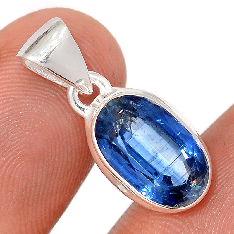 1" Kyanite Faceted Pendants - KYFP658