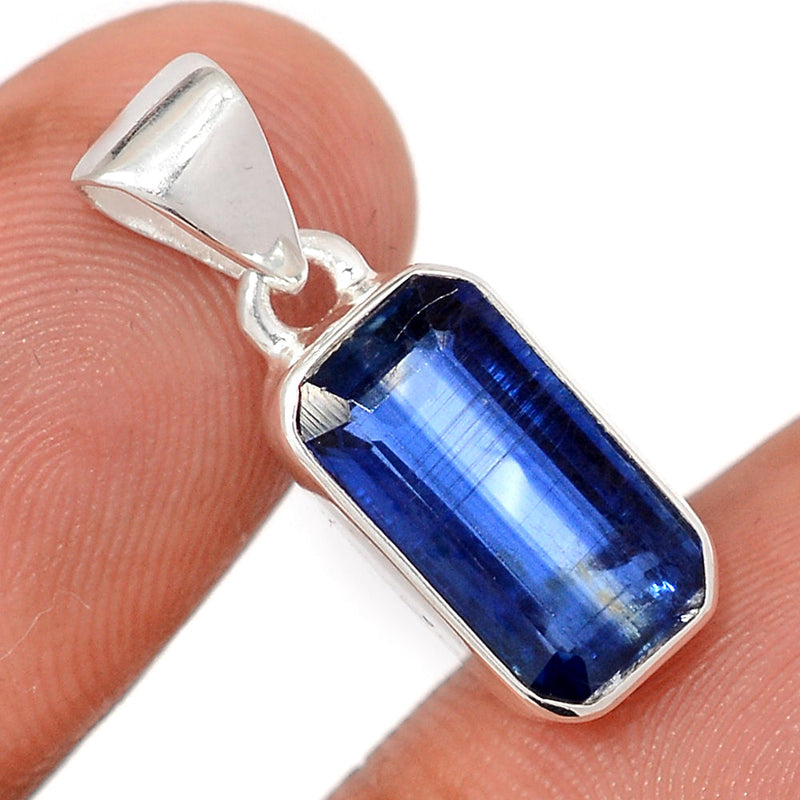 1" Kyanite Faceted Pendants - KYFP659