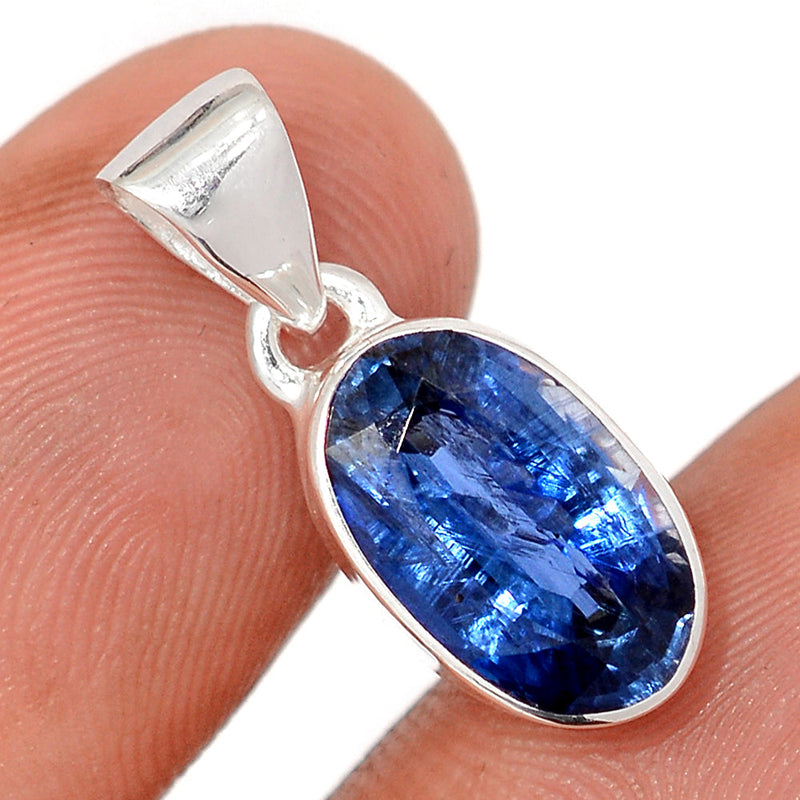 0.8" Kyanite Faceted Pendants - KYFP662