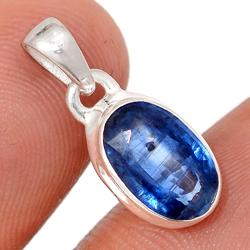0.7" Kyanite Faceted Pendants - KYFP668