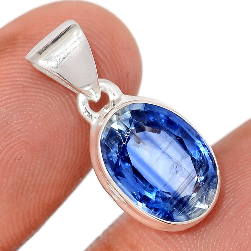 1" Kyanite Faceted Pendants - KYFP671