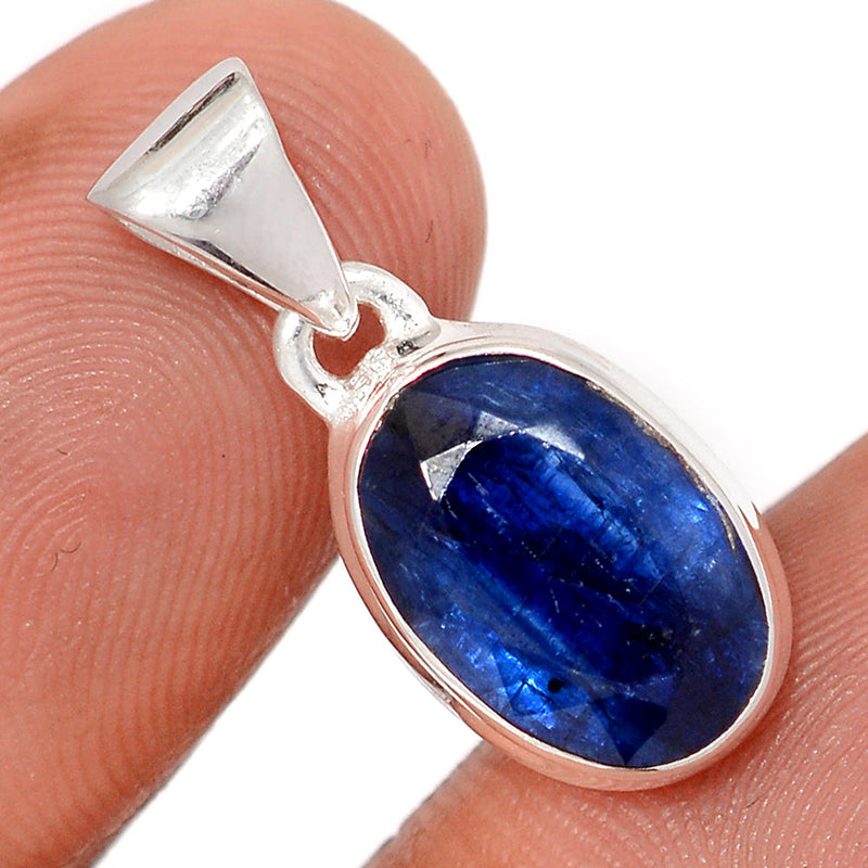 1" Kyanite Faceted Pendants - KYFP672