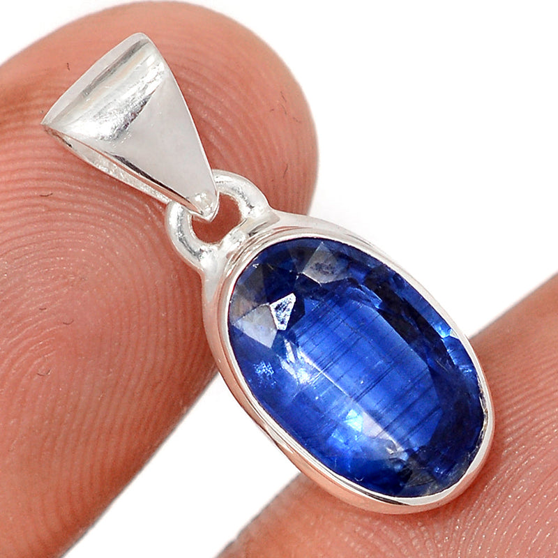 1" Kyanite Faceted Pendants - KYFP676