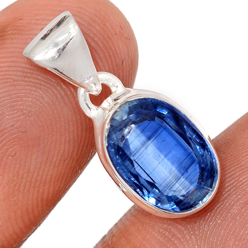 0.8" Kyanite Faceted Pendants - KYFP678