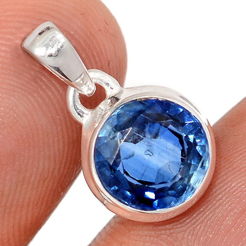 0.7" Kyanite Faceted Pendants - KYFP679