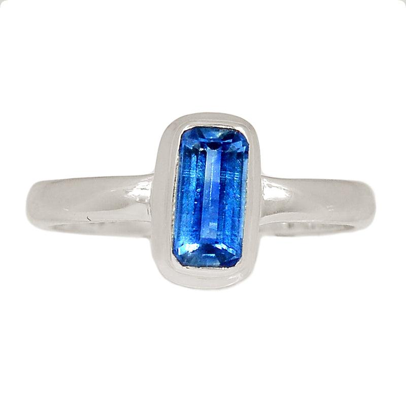 Kyanite Faceted Ring - KYFR845