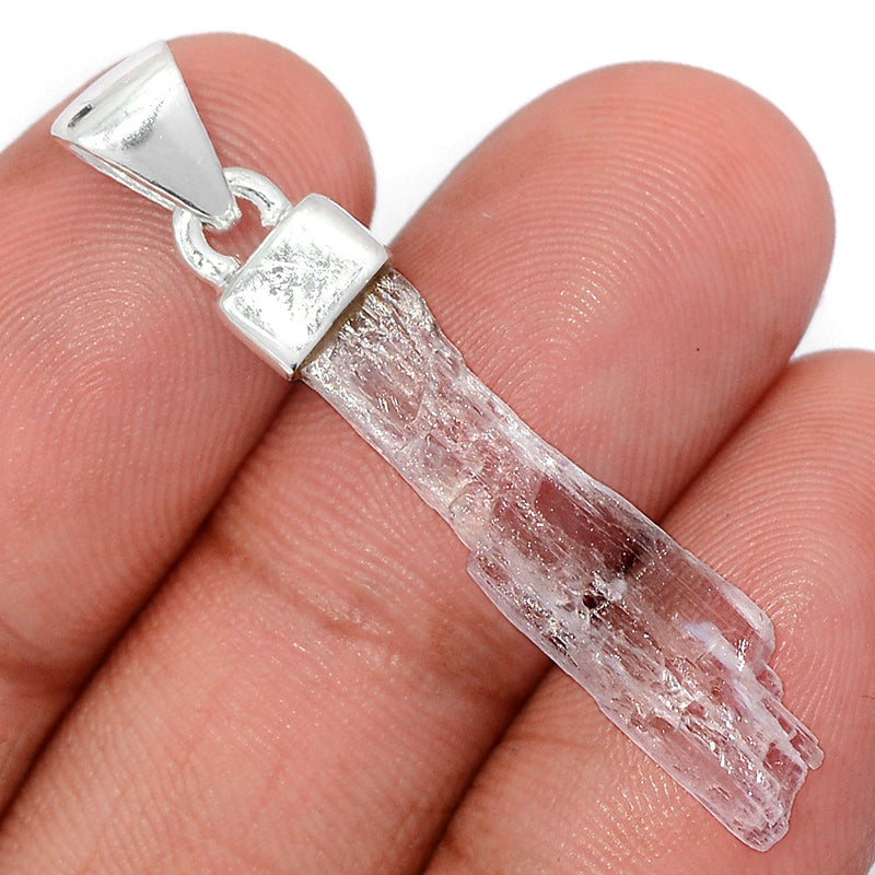 1.6" Kunzite Rough Pendants - KZRP37