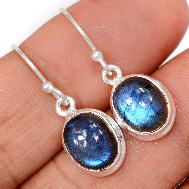 1.1" Labradorite Earrings - LABE1001