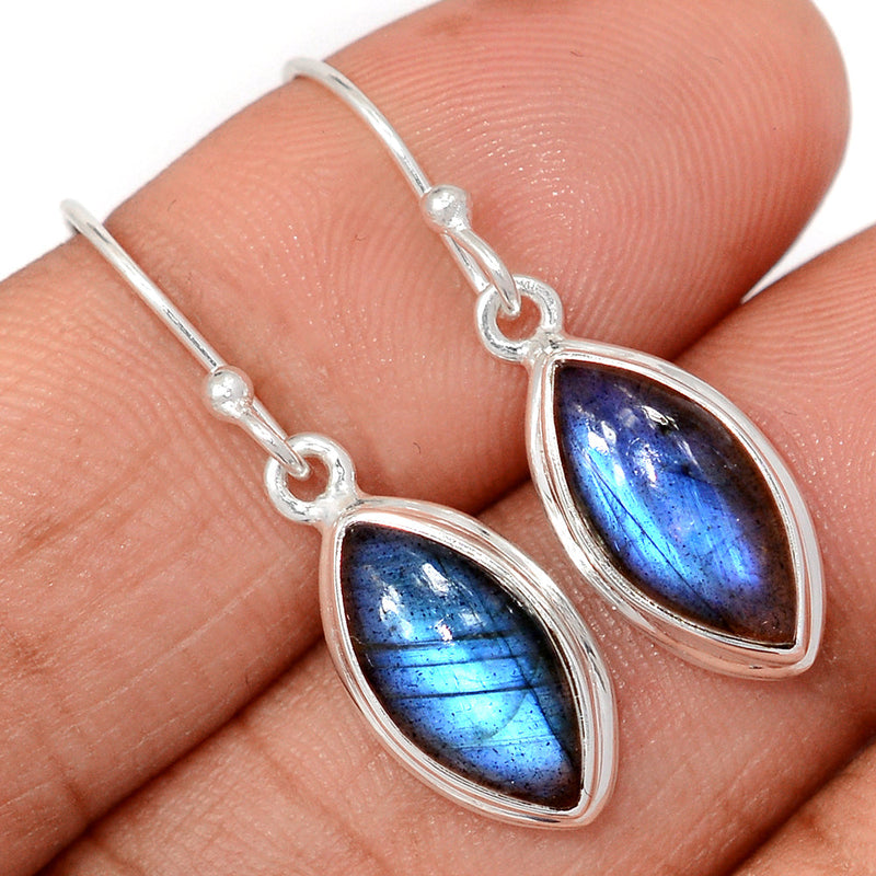 1.3" Labradorite Earrings - LABE1002