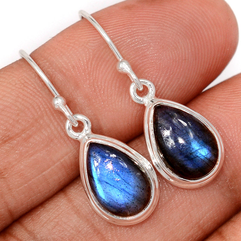 1.2" Labradorite Earrings - LABE1010