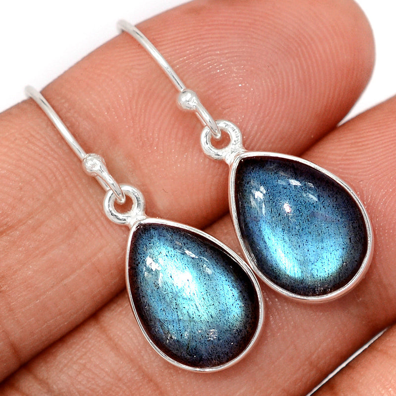 1.3" Labradorite Earrings - LABE1012