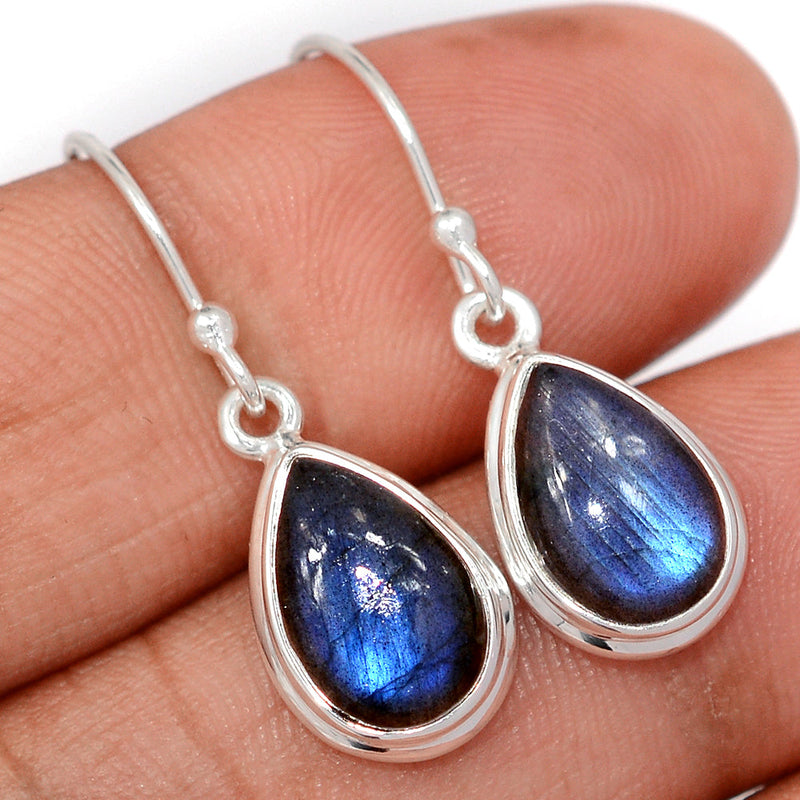 1.2" Labradorite Earrings - LABE1014