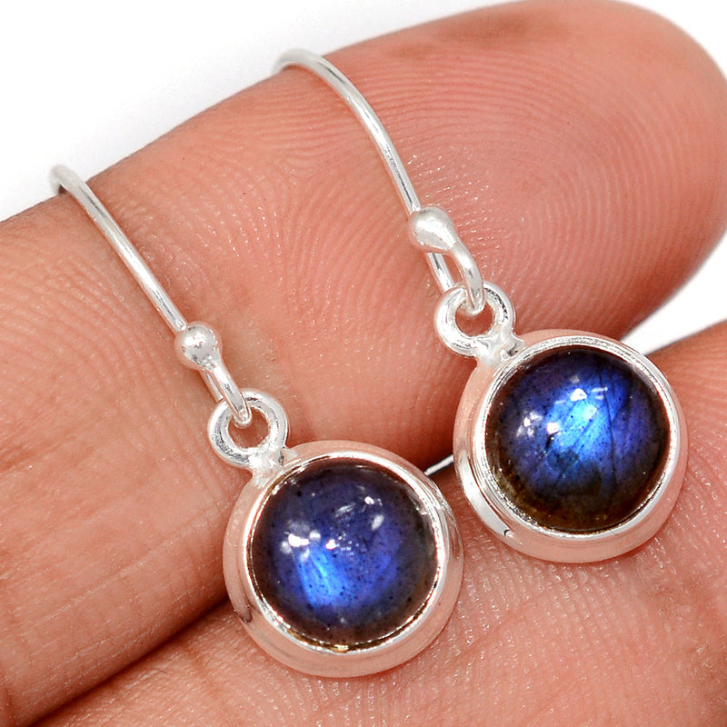 1.1" Labradorite Earrings - LABE1019