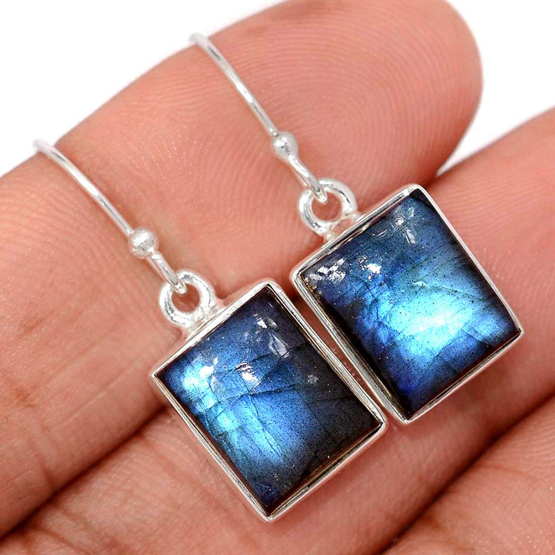 1.2" Labradorite Earrings - LABE1034