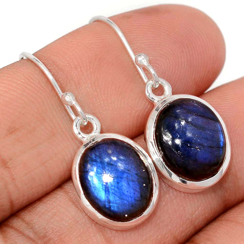 1.2" Labradorite Earrings - LABE1043