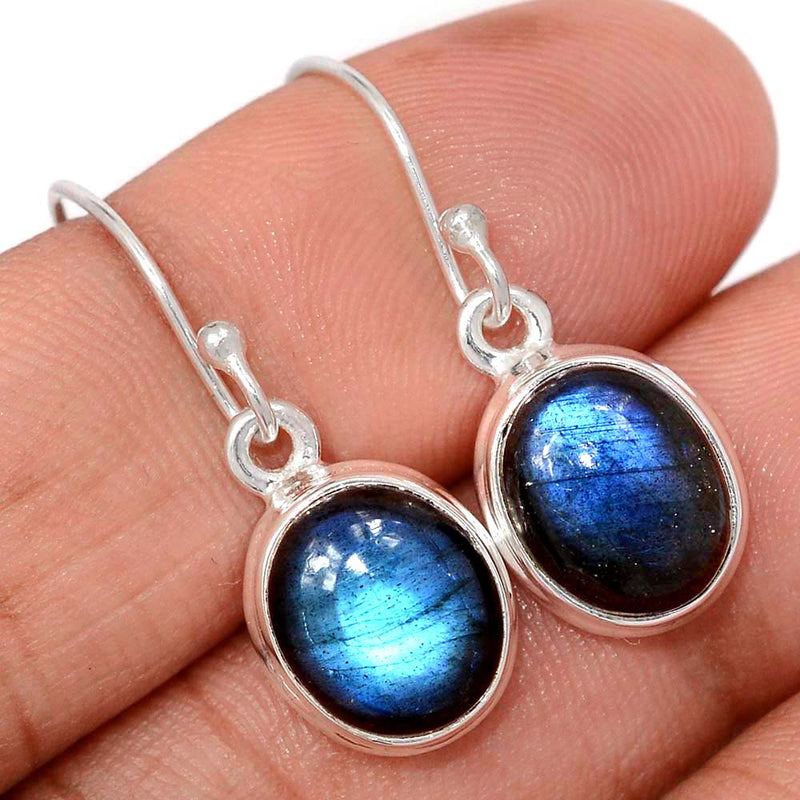 1.1" Labradorite Earrings - LABE1045