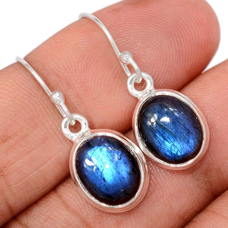 1.1" Labradorite Earrings - LABE1050