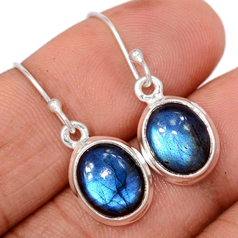 1.1" Labradorite Earrings - LABE1060