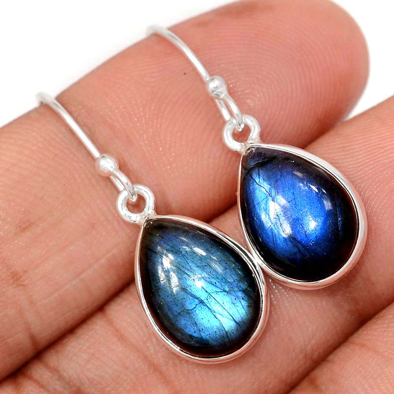 1.2" Labradorite Earrings - LABE1077