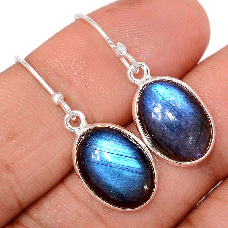 1.2" Labradorite Earrings - LABE1078