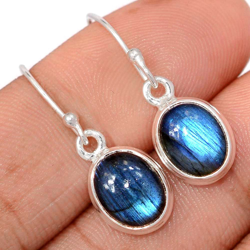 1.1" Labradorite Earrings - LABE1084