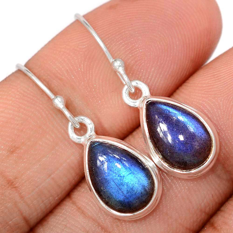 1.1" Labradorite Earrings - LABE1086