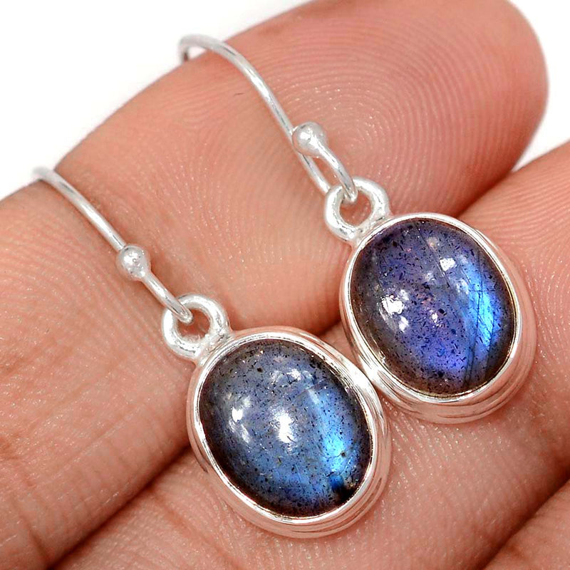 1.1" Labradorite Earrings - LABE1098