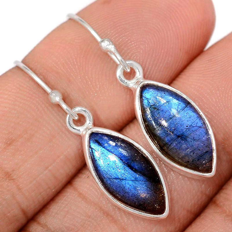 1.3" Labradorite Earrings - LABE1108