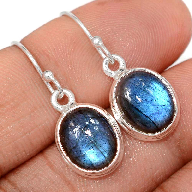 1.2" Labradorite Earrings - LABE1109