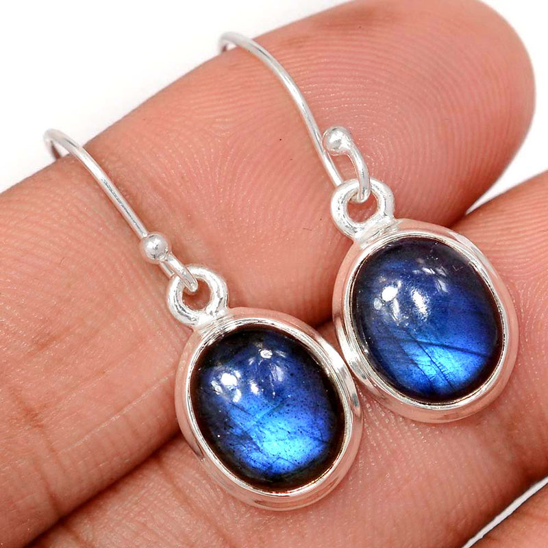 1.1" Labradorite Earrings - LABE1120