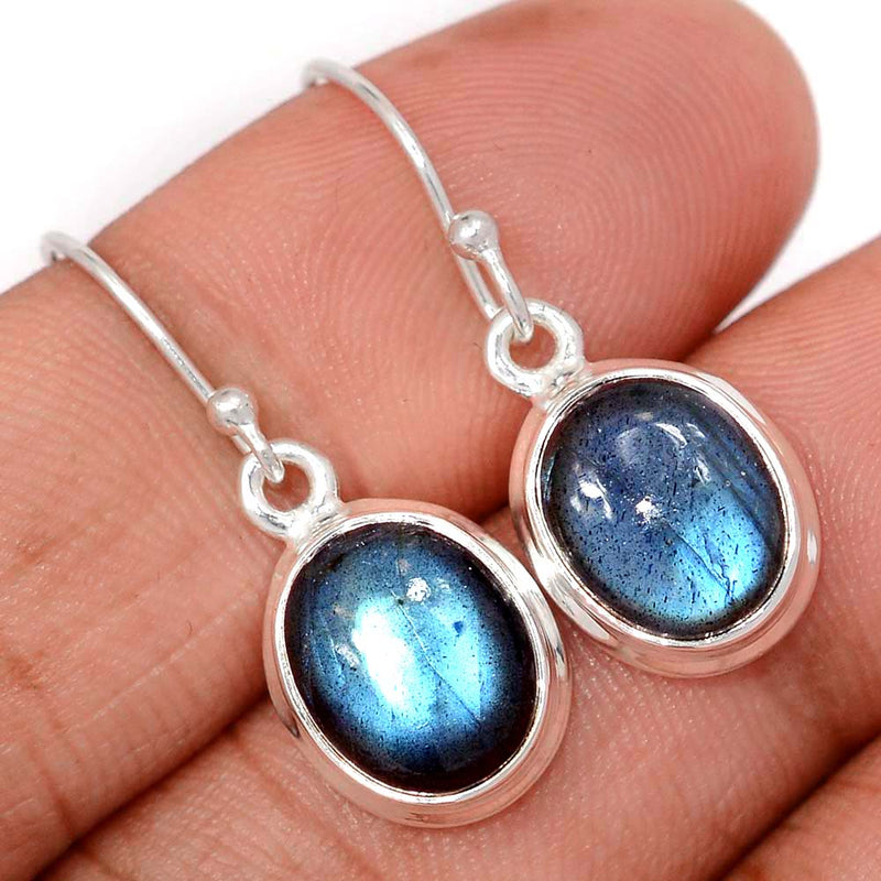 1.1" Labradorite Earrings - LABE1128