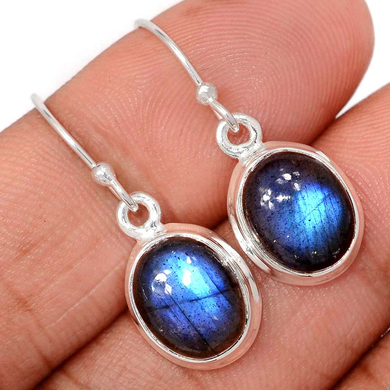 1.2" Labradorite Earrings - LABE1129