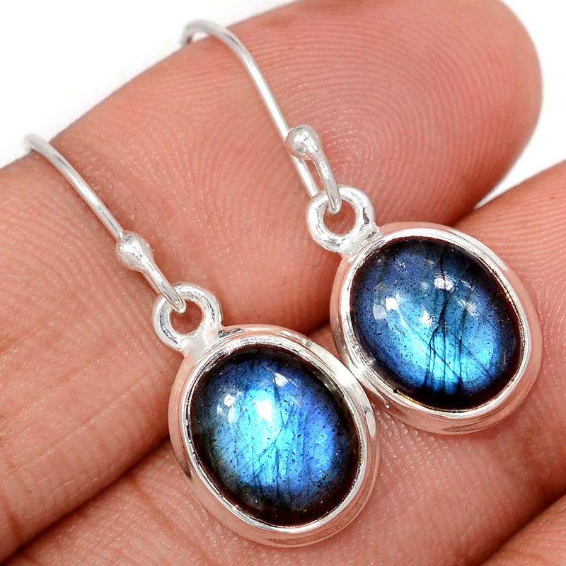 1.1" Labradorite Earrings - LABE1131