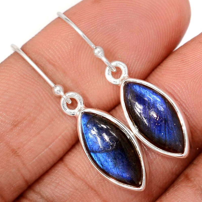 1.3" Labradorite Earrings - LABE1137