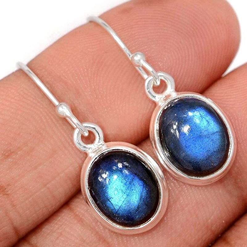 1.1" Labradorite Earrings - LABE1140