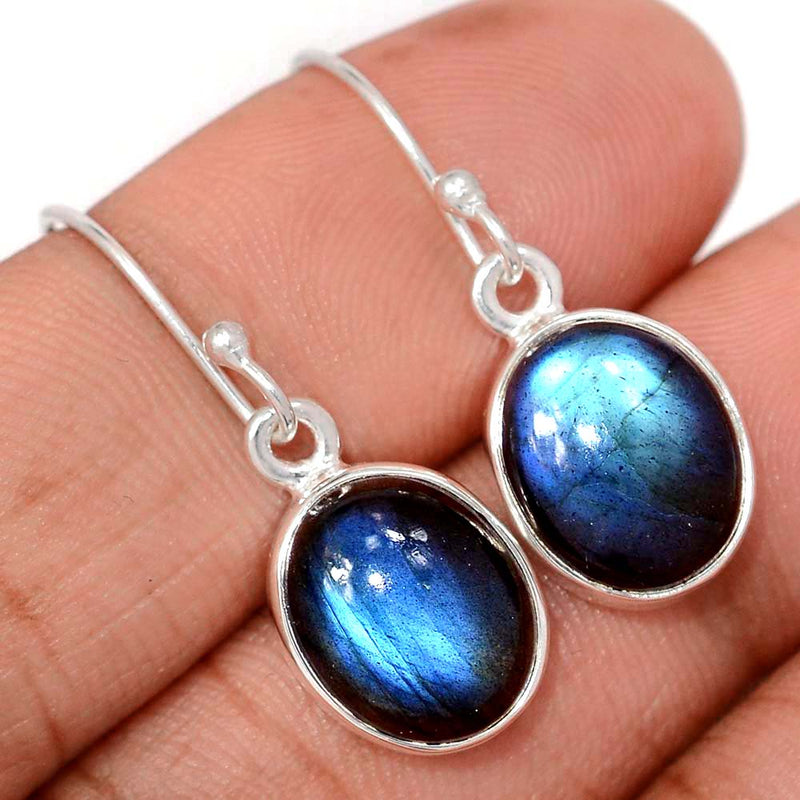 1.2" Labradorite Earrings - LABE1146