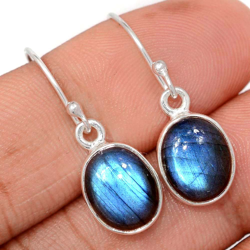 1.1" Labradorite Earrings - LABE1156