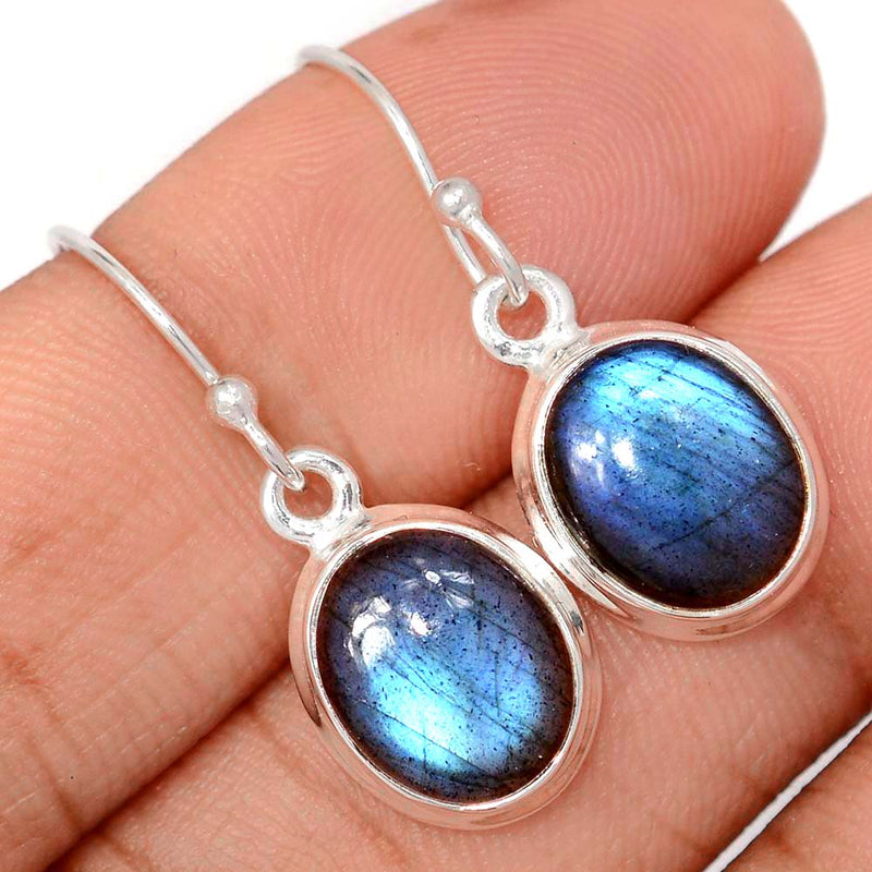 1.2" Labradorite Earrings - LABE1158