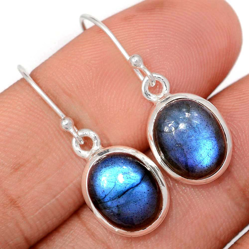 1.1" Labradorite Earrings - LABE1161