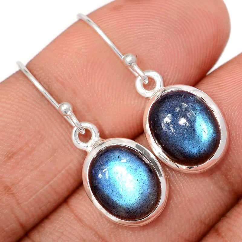 1.2" Labradorite Earrings - LABE1166