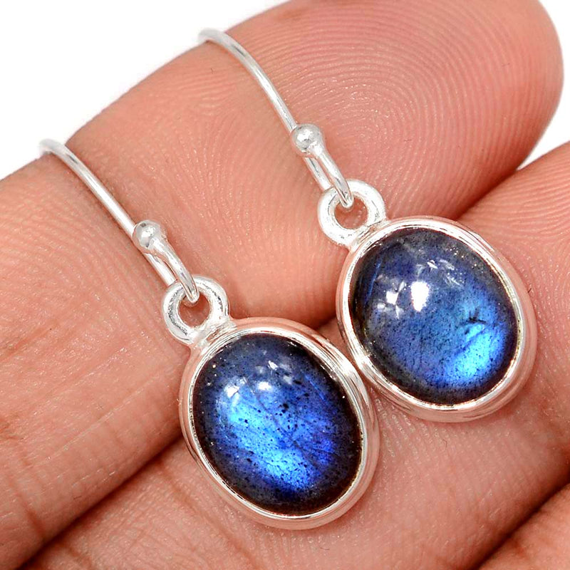 1.1" Labradorite Earrings - LABE1177