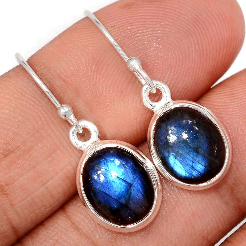 1.1" Labradorite Earrings - LABE1182