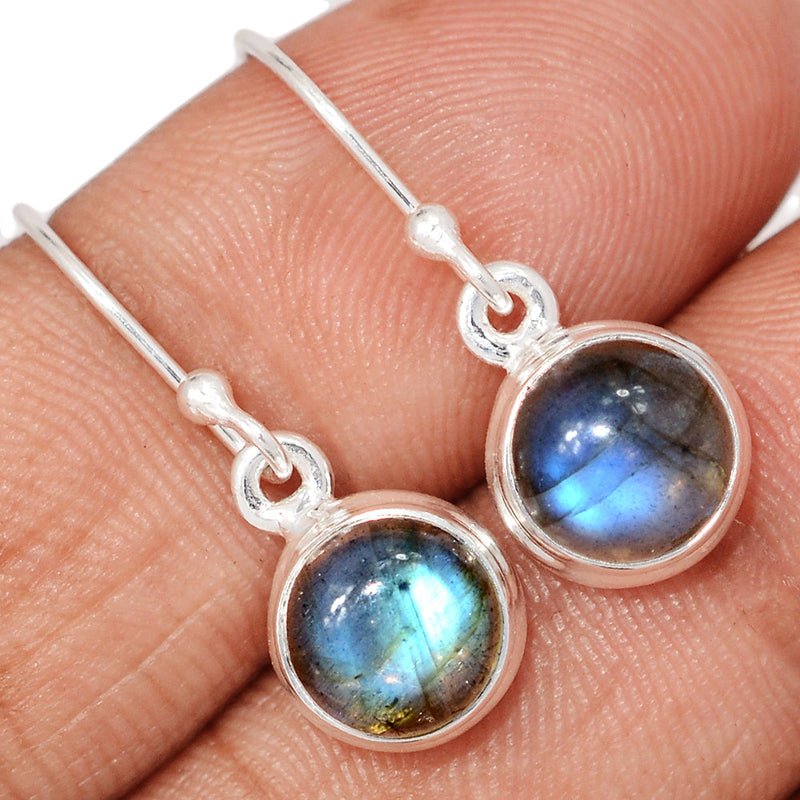 1.1" Labradorite Earrings - LABE1216