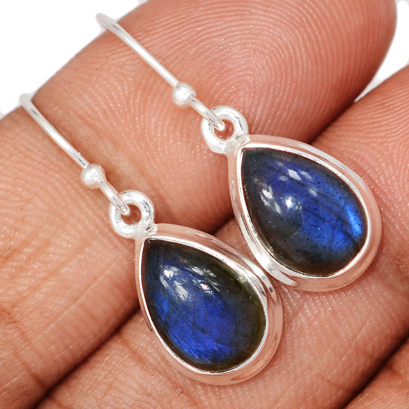1.2" Labradorite Earrings - LABE1217
