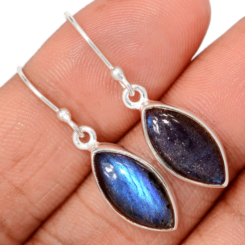 1.3" Labradorite Earrings - LABE527