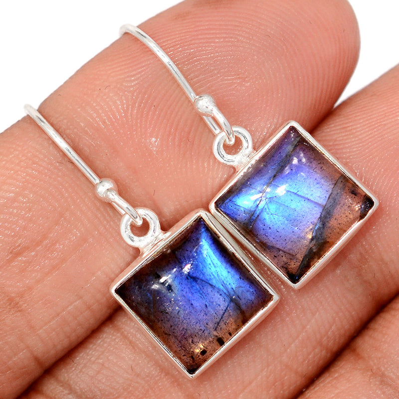 1.1" Labradorite Earrings - LABE555