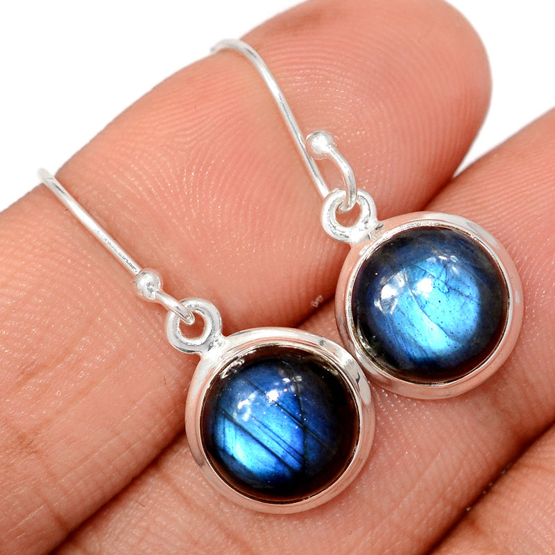 1.2" Labradorite Earrings - LABE664