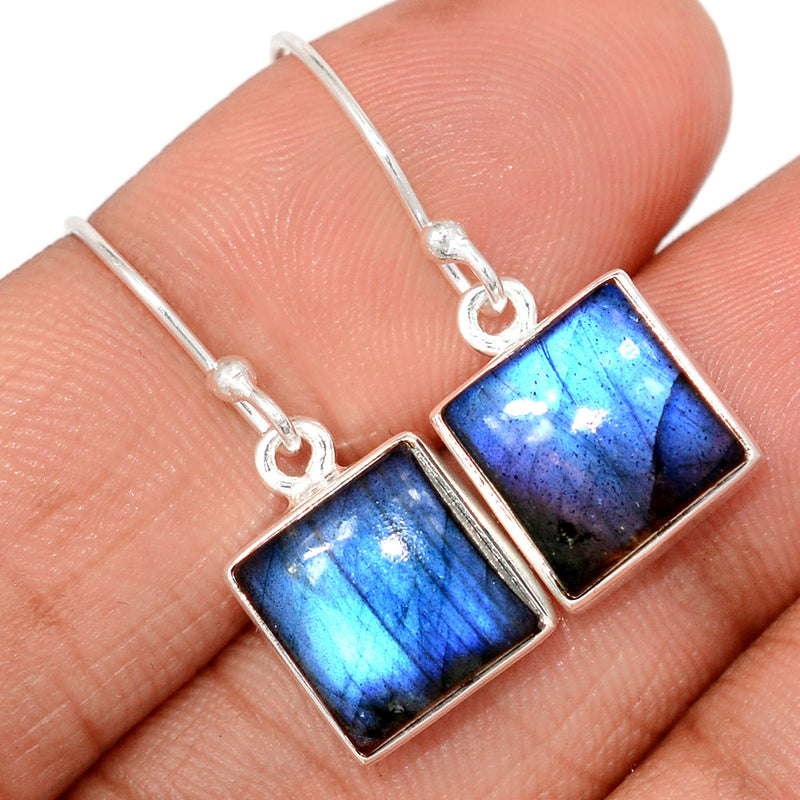 1.1" Labradorite Earrings - LABE671